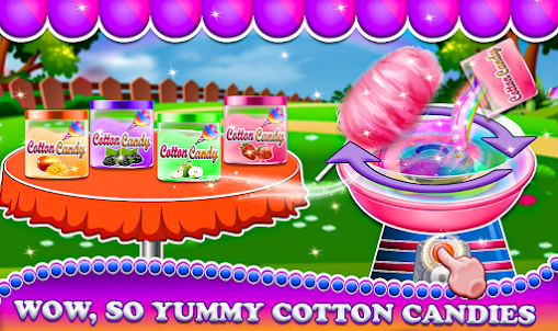 Cotton Candy Cooking Shop