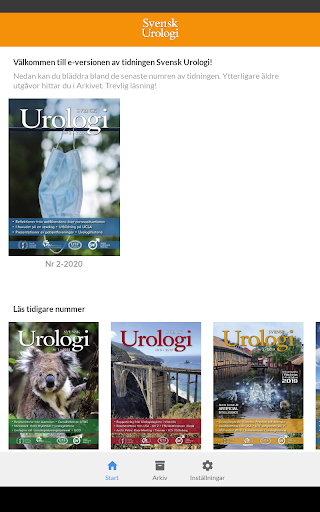 Svensk Urologi Screen 3
