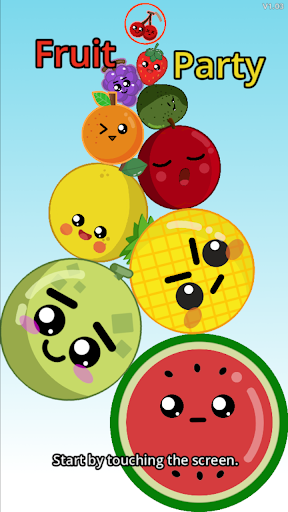 Android application Fruit Party screenshort