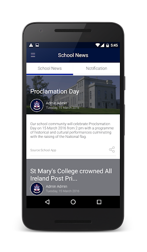 St. Marys College, Arklow Screen 3