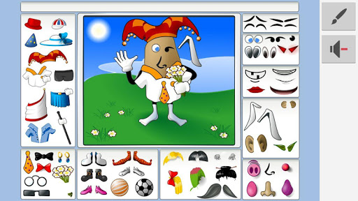 Android application KTuberling screenshort