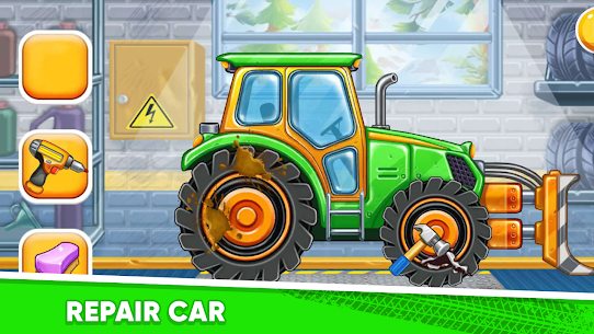 Truck game for kids v1.6 MOD APK (Trucks Unlocked) Free For Android 2