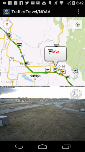 Android application Idaho Traffic Cameras screenshort