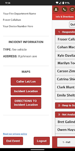 DispatchMe Screen 3