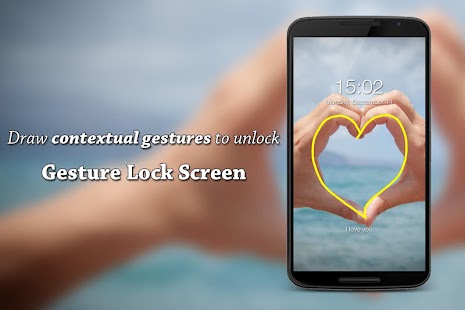 Gesture Lock Screen Schermata