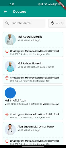 Aromo Health Screen 2