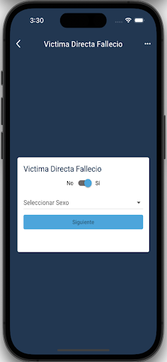 Calculadora Perjuicios Screen 3