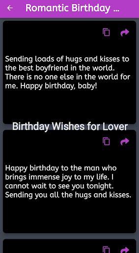 Birthday Wishes for Lover 2023 Screen 2