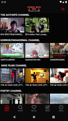 TheWritersTelevision Screen 2