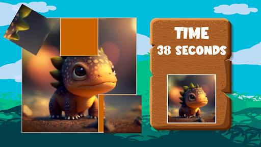 Baby Dinosaur Puzzle Screen 3