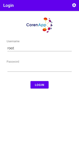 Android application Coren App screenshort
