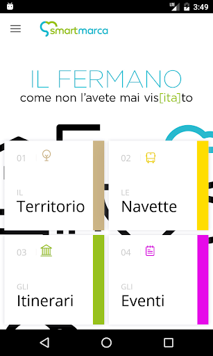 Android application SmartMarca screenshort