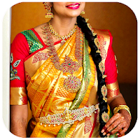 South Indian Women saree