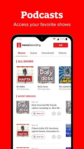 Newslaundry Screenshot