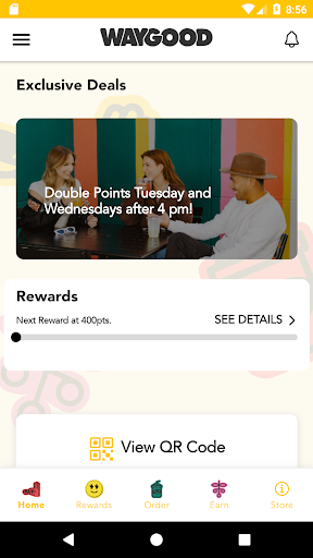 Android application Waygood Coffee screenshort