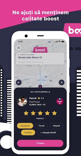 Boost Taxi Cluj Screen 3