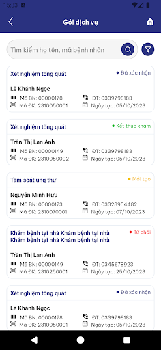 tClinic Doctor Screen 3