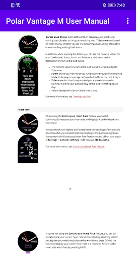 Polar Vantage M User Manual
