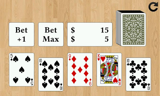 Android application Draw Poker screenshort