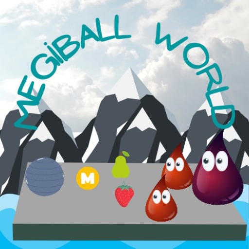 Megi Ball World logo