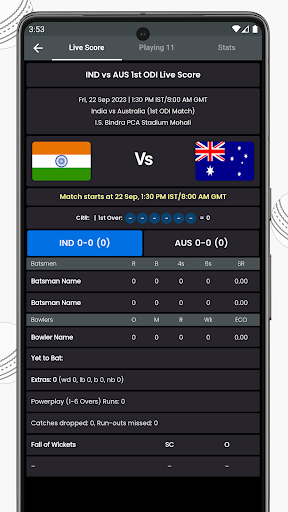IND vs AUS Live Cricket Score screenshot 2