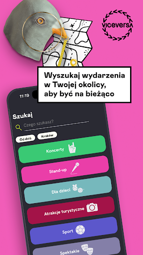 Android application Viceversa screenshort