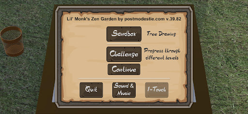 Android application Lil Monk - Zen Garden screenshort