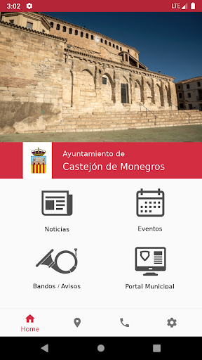 Android application Ayto de Castejón de Monegros screenshort