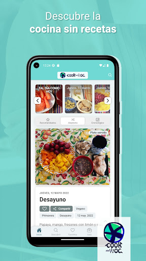 Android application CookAdHoc: Cocina sin recetas screenshort