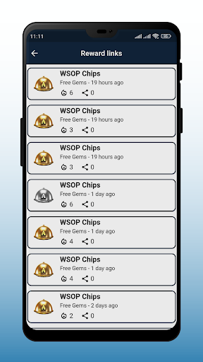 Wsop chips Rewards