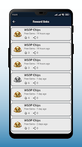 Wsop chips Rewards