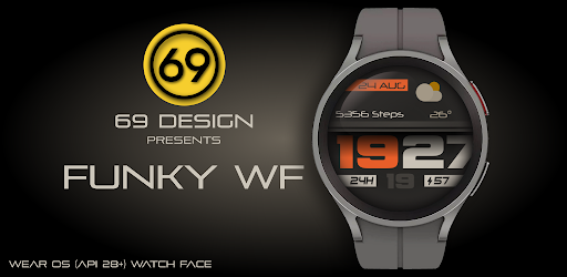 Android application [69D] Funky WF watch face screenshort