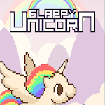 Cover Image of डाउनलोड Flappy Unicorn Game  APK