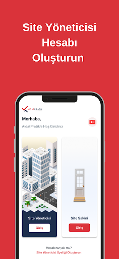 Android application AidatPratik screenshort