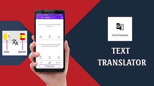 Latin To Spanish Translator Screen 2