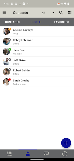 Android application Bluepeak Business screenshort