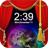 Curtain Lock Screen Prank icon