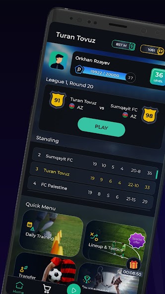 Eleven Kings - Football Manager Game 5.15.2 APK + Mod (Unlimited money) إلى عن على ذكري المظهر