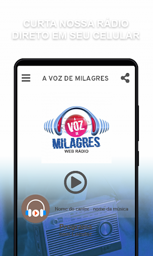 Android application A Voz de Milagres screenshort