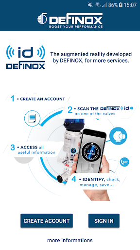 Android application ID Definox screenshort