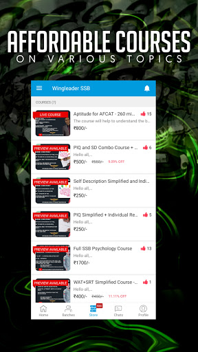 Android application Wingleader SSB screenshort