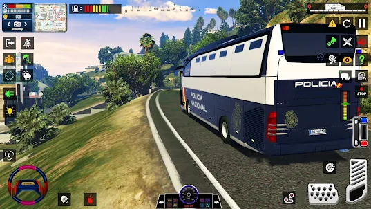 US Police Bus Simulator 2023