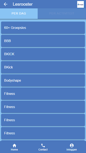 MEDIFIT Nieuw Lekkerland App Screen 2