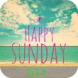 Happy Sunday GIF icon