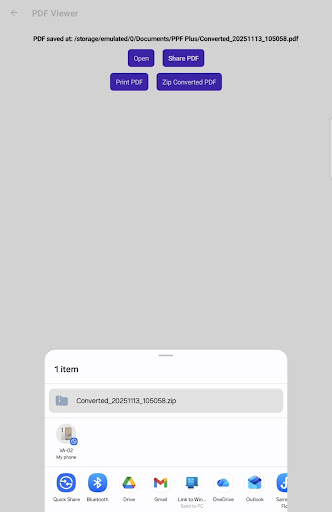 PPF  Convert PDF and ZIP Files