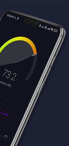 Scream dB Level Meter App Screen 2