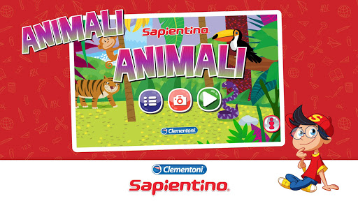 Android application Sapientino Animali screenshort
