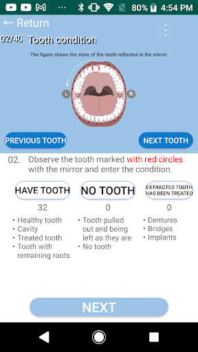 KANTAN Dental Check Screen 3
