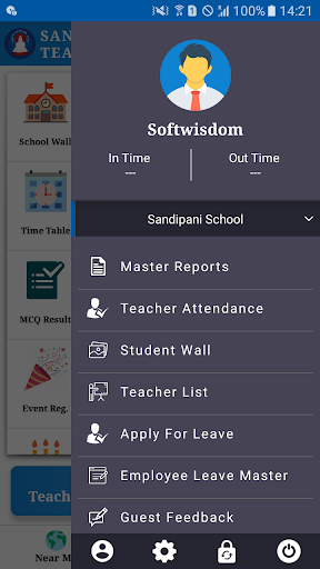 Sandipani School - Teacher Screen 3