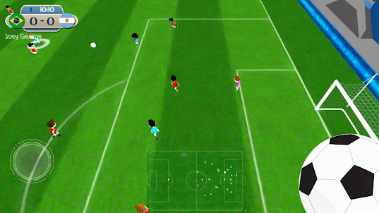 Soccer Legend Football Goal 3D